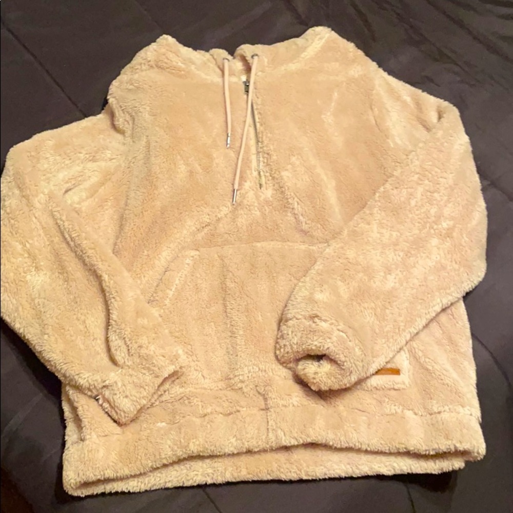 Sherpa hoodie